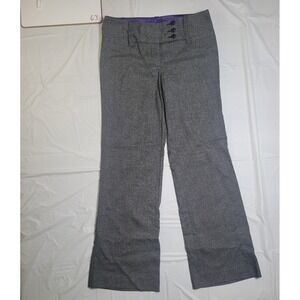 Womens Stooshy dress pants in gray/black weave. 29" inseam. Size 3.